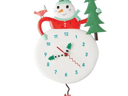 Snowy Joy Clock Sale