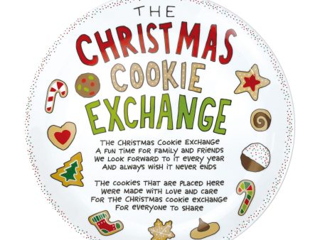 Christmas Cookie Xchange Plate Discount