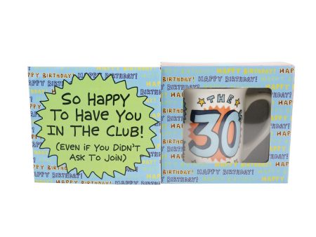 30th Birthday Club Mug Gift Online Hot Sale