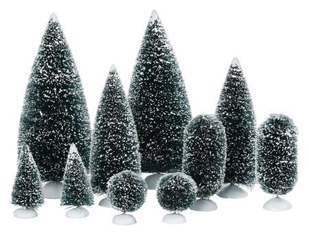 Bag-O-Frosted Topiaries, Small Supply