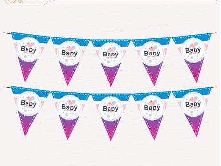 Baby Shower Theme Flag Bunting Online Hot Sale