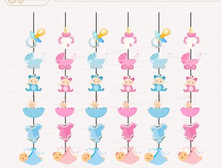 Baby Shower Theme Dangler Online Hot Sale