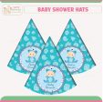 Baby Shower Theme Customized  Hat For Cheap