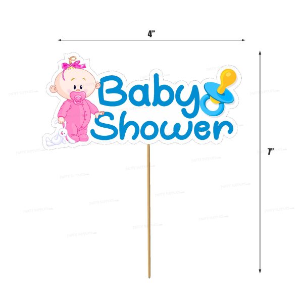 Baby Shower Theme Cake Topper Sale