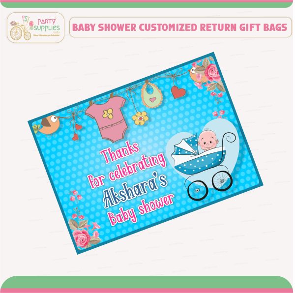 Baby Shower Theme Thank You Card For Cheap