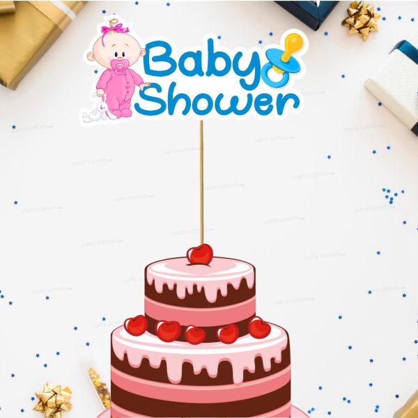 Baby Shower Theme Cake Topper Sale