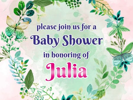 Baby Shower Theme Customized  Invite Online now