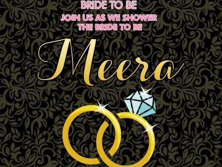 Bride to Be Themes Invite For Cheap