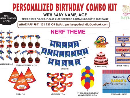 Nerf Theme Preferred Combo Kit For Cheap