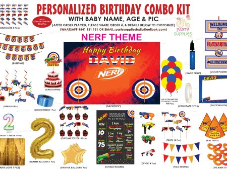 Nerf Theme Premium Combo Kit Fashion