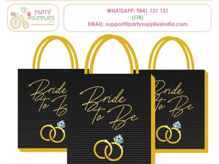 Bride to Be Theme Return Gift Bag For Discount