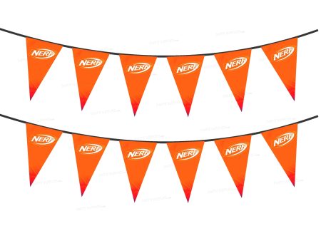 Nerf Theme Flag Bunting Online