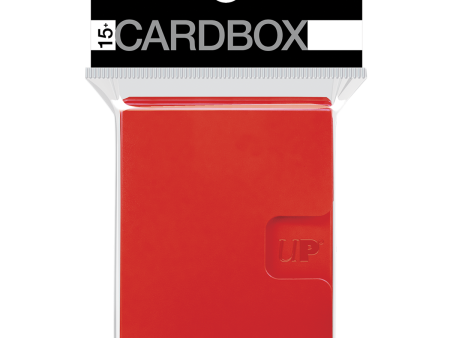 Ultra Pro - PRO 15+ Card Boxes 3-pack: Red Supply