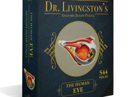 Puzzle - Genius Games - Dr Livingston: Human Eye (544 Pieces) For Cheap