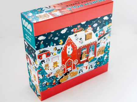 Arcadia Puzzles - North Pole Jigsaw Puzzle (1000 Pieces) Sale