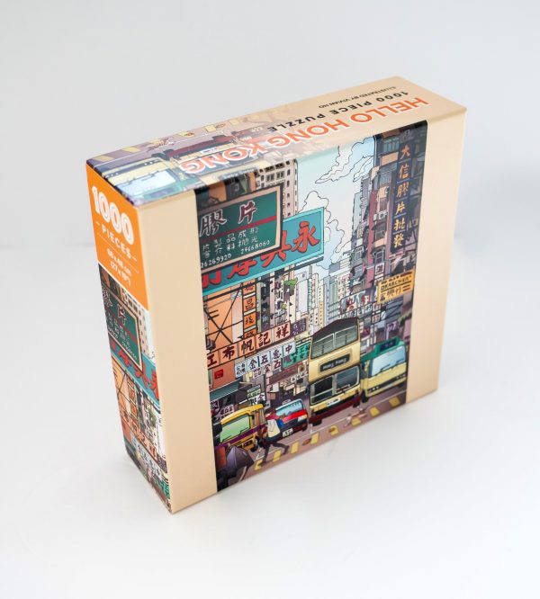 Arcadia Puzzles - Hello Hong Kong Jigsaw Puzzle (1000 Pieces) Cheap