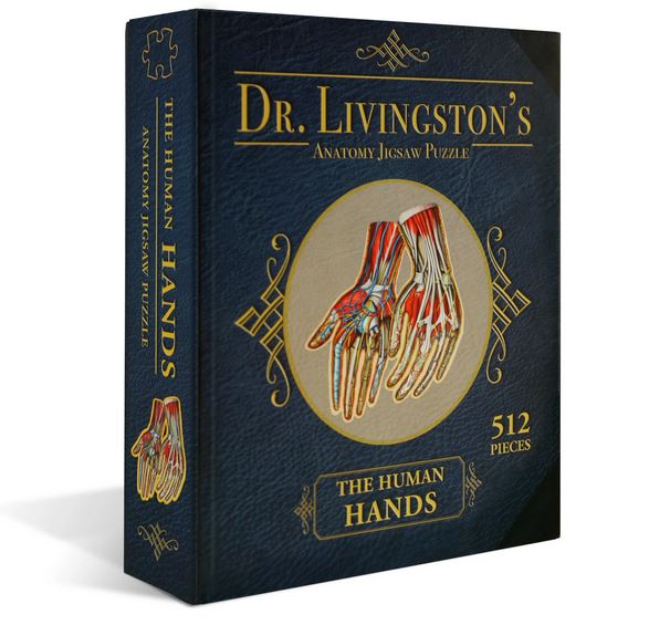 Puzzle - Genius Games - Dr Livingston: Human Hands (512 Pieces) Discount