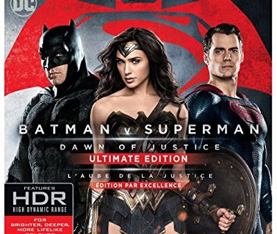 BATMAN V SUPERMAN: DAWN OF JUSTICE (4K ULTRA HD + BLU-RAY + DIGITAL HD) (2 DISC) (BILINGUAL) ULTIMATE EDITION (EXTENDED CUT) Hot on Sale