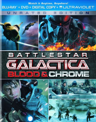 BATTLESTAR GALACTICA: BLOOD & CHROME (UNRATED EDITION) (BLU-RAY + DVD + DIGITAL COPY + ULTRAVIOLET) (SOUS-TITRES FRANAIS) For Sale